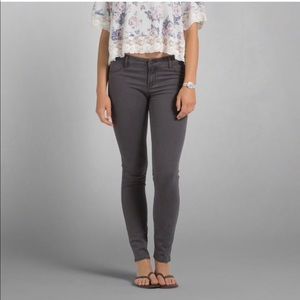 A&F Olive Green Jeggings